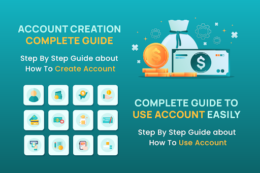 Android application How to Create a Account screenshort