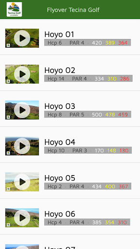 Flyover Tecina Golf Screen 2