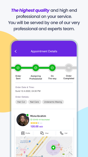 Jameel - Salon at home