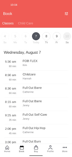 Full Out Barre Screen 2