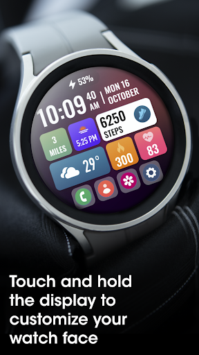 PRIME Home OS 3 Watch Face Screen 2