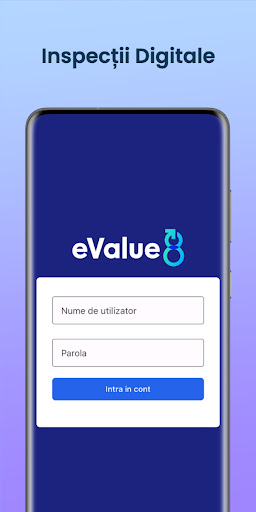 Android application eValue8 Inspection screenshort
