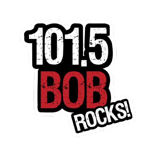 101.5 Bob Rocks logo