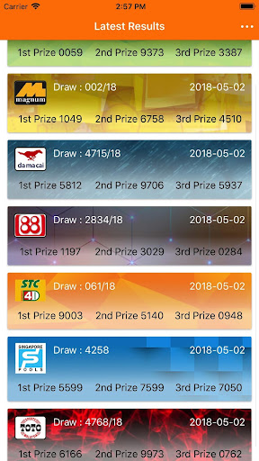 Android application 4D Master Live @ Malaysia screenshort