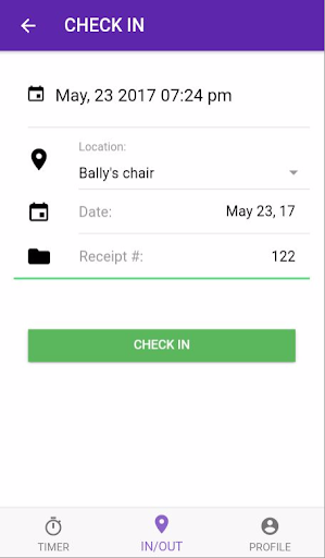 PMI Timer Screen 2