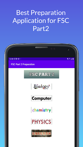 Android application FSC Part 2 Preparation screenshort