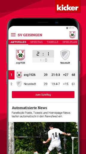 SV Geisingen Screenshot 3 - AppWisp.com