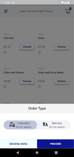 Sullys Fish & Chips Pizzeria Screen 2
