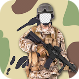 Military Suit Photo Frames icon