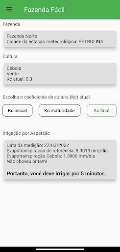 Android application Fazenda Fácil screenshort