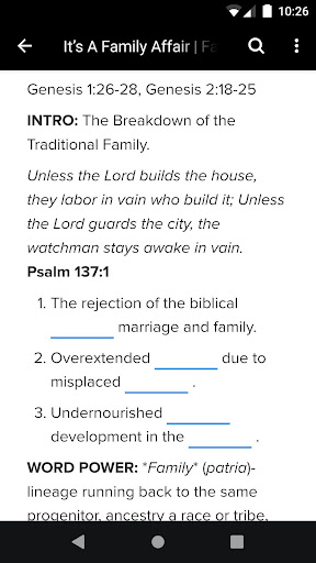 Mountaintop Church App Screen 2