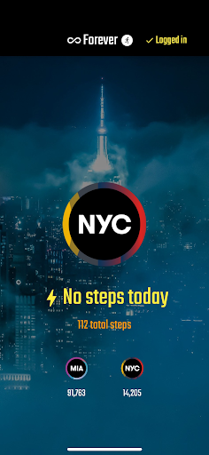 Forever Steps Screen 2