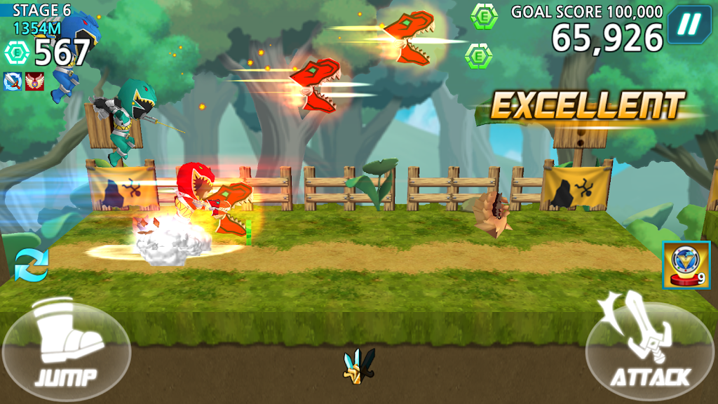 Power Rangers Dash 1.6.4 Apk