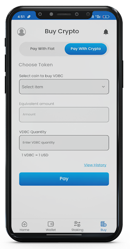 Android application VDBC screenshort