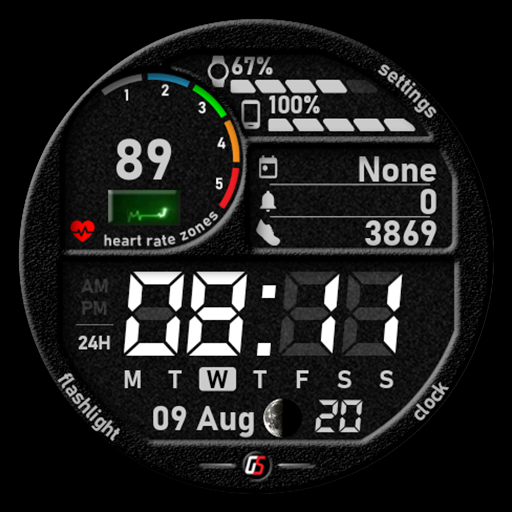 GS Digital 18 Watch Face Latest Icon