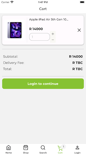 eShop Polokwane Screen 3