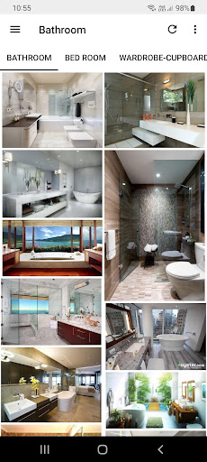 Android application 5000+ Bathroom Design Idea screenshort