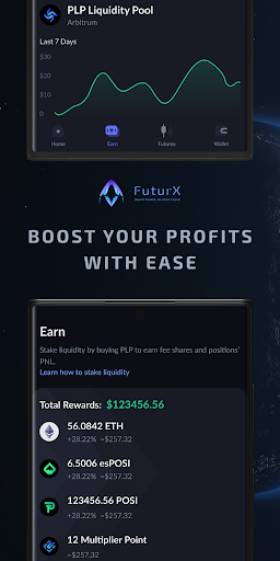 FuturX - On-Chain Futures Screen 3