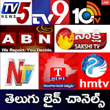 Telugu Live News Channels icon