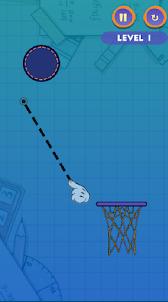 Draw Line Basketball Puzzle