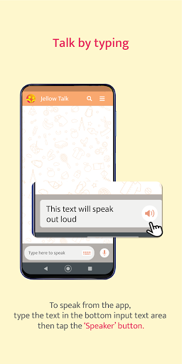 Android application Jellow Talk Communicator Conve screenshort