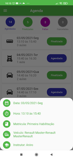 e-condutor aluno Screen 2