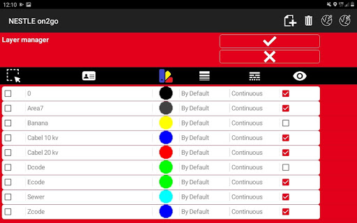 On2go Surveying App for GNPS S Screen 3