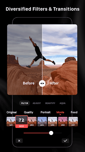 Screenshot of LightCut -AI Auto Video Editor
