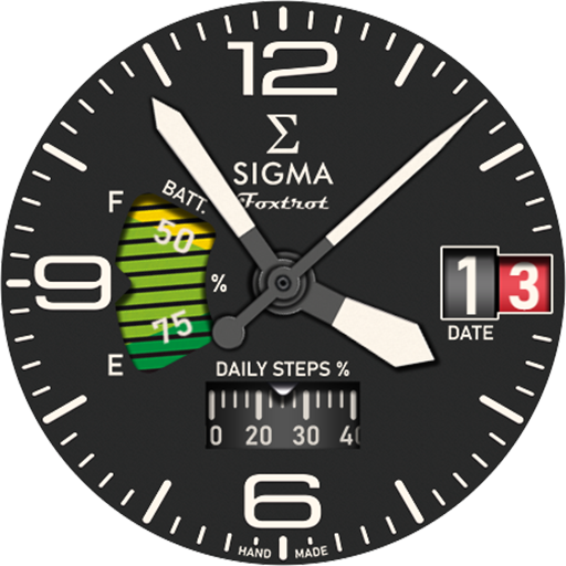 SIGMA Foxtrot - watch face logo
