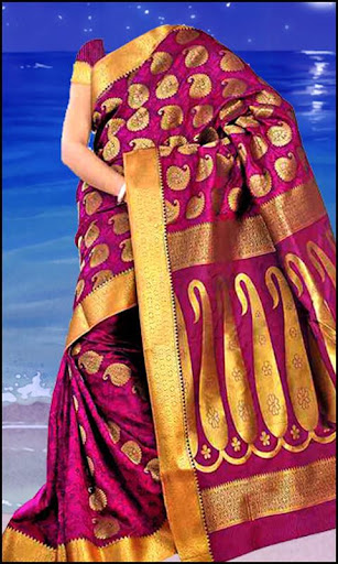Women Pattu Saree Photo Suit Screen 3