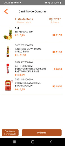 Lula Mercado - Delivery Screen 3