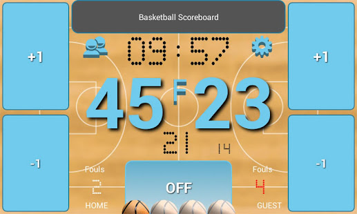 Скачать игру Basketball Scoreboard для Android бесплатно