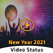 New Year Video Status 2021  Icon
