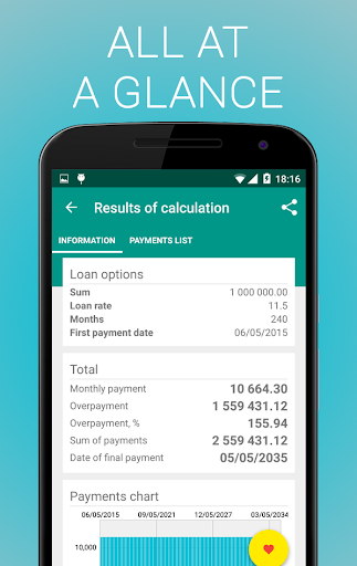 Loan Calculator Screen 3