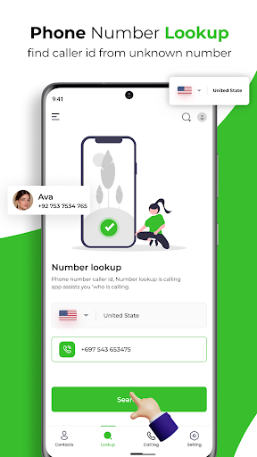 Caller Name ID : Number Lookup Screen 3