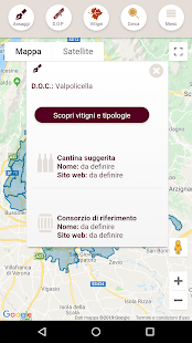 Captura de tela do Winemap