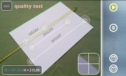 screenshot of Partometer3D - camera measure