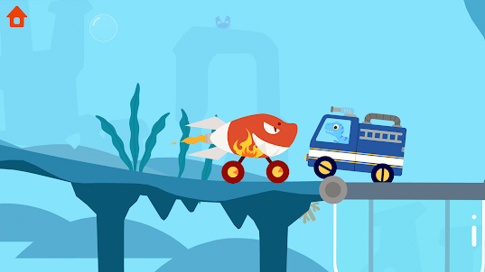 공룡 스매시 - 범퍼카 아이들을위한 운전 게임