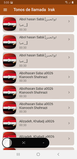Iraq Ringtones Screen 2