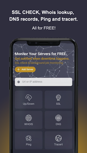 Server Monitor, SSL-DNS-Whois? Screen 2