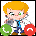 Cover Image of Télécharger Fake Call Baby Doctor  APK