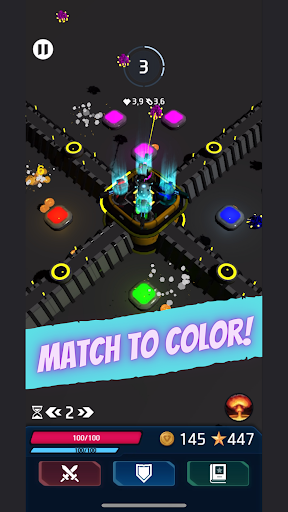 Android application Idle Space Tower Defense! screenshort