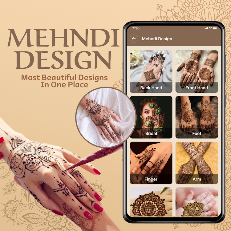 Mehndi Design 2023, Mehndi App - New - (Android)