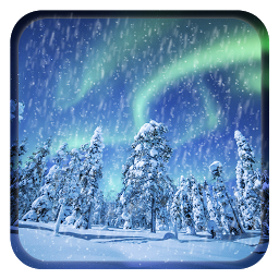 Symbolbild für Aurora Winter Live Wallpaper