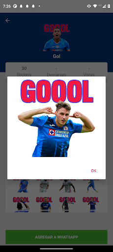 Cruz Azul Stickers Screen 3