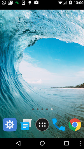 cool wave wallpaper Screen 2