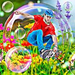 Cover Image of 下载 Bubble photo editor frames  APK