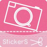 stickers + photo edit icon