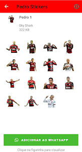 Pedro Flamengo Stickers