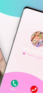 Sabby and Sophia Video call